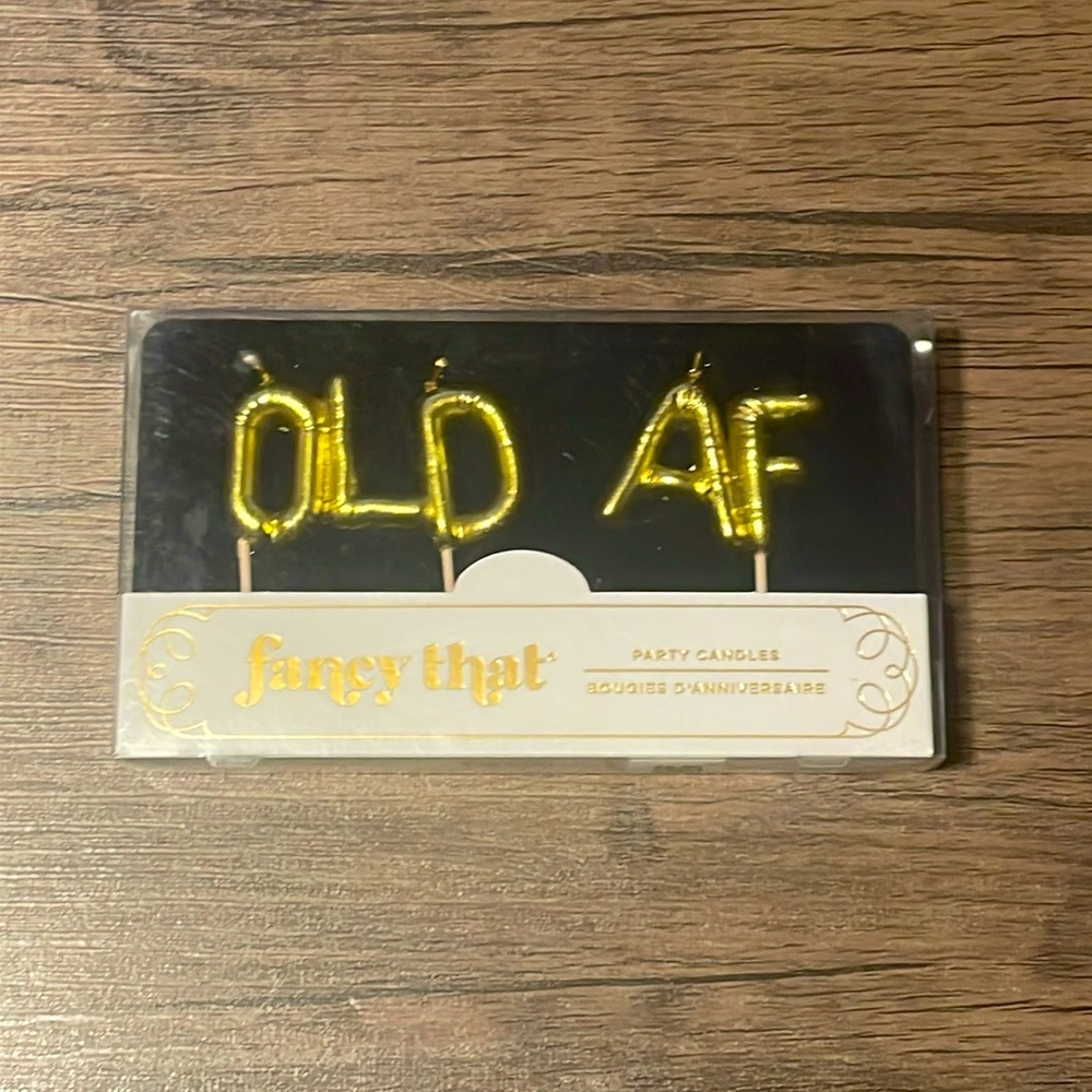 OLD AF Birthday Candles